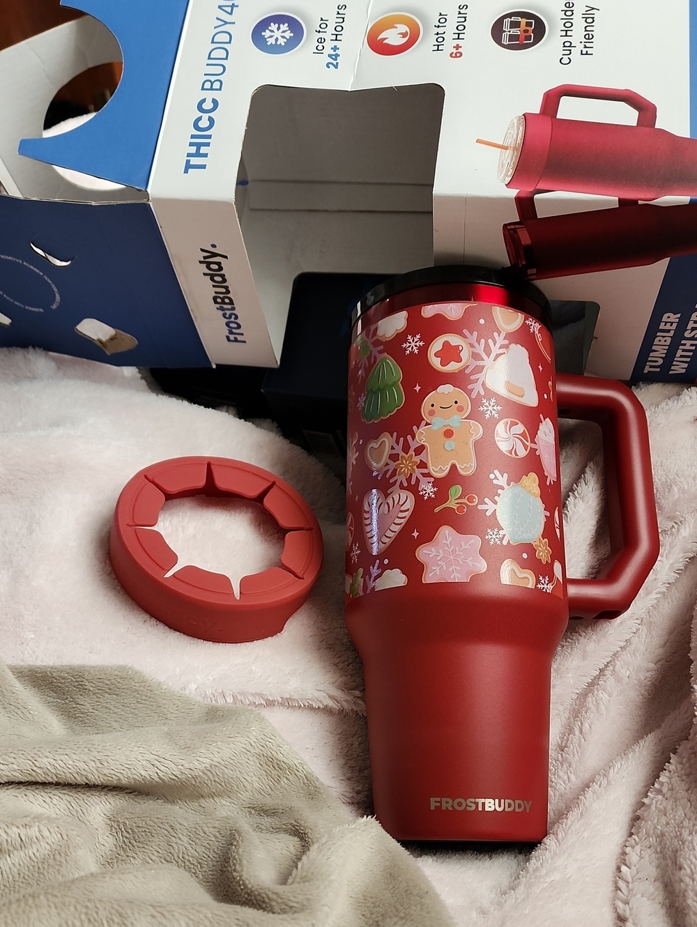 Frostbuddy Gingerbread 40 Oz. Insulated Cup